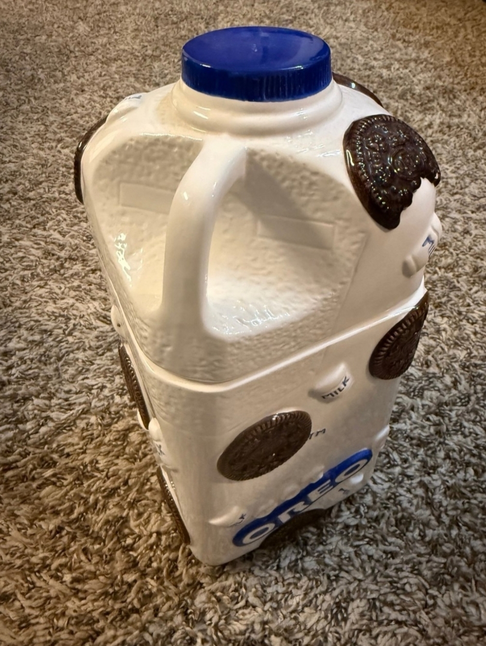 Vintage "Nabisco" Oreo  Milk Jug Cookie Jar - Picture 11 of 16